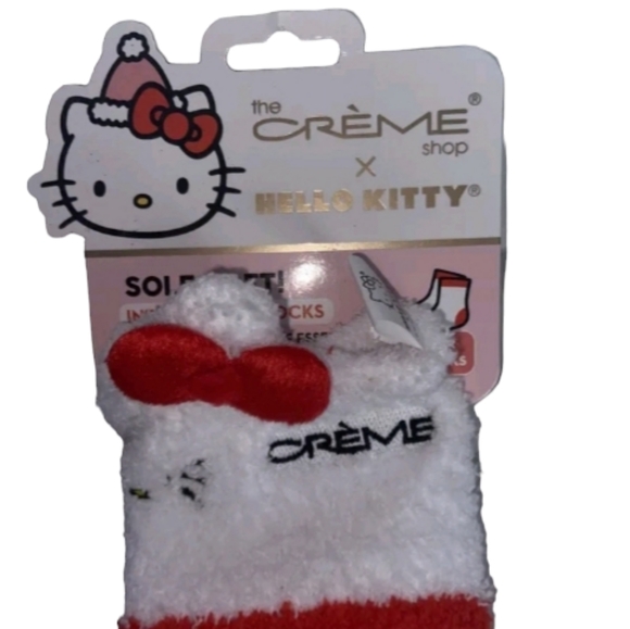 COPY - Hello Kitty Sole Soft Infused Cozy Socks Aloe & Bulgarian Rose New - Picture 6 of 7